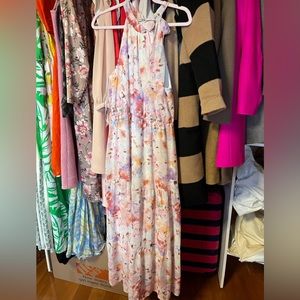 Claudia Collezioni floral maxi dress - size large